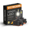 Pack Ampoules Xenon LED D3S D3R - 90W - Blanc 6000K - Plug and Play Donicars